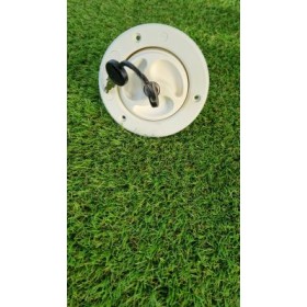 Coupelle courte  avec bouchon à clé et raccordement d'évent Coupelle courte  avec bouchon à clé et raccordement d'évent