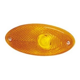 FEU POSITION ENCASTRABLE ORANGE HELLA 100 x 45