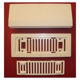 AÉRATEUR DE PAROI RÉGLABLE AVEC MOUSTIQUAIRE BLANC AÉRATEUR DE PAROI RÉGLABLE AVEC MOUSTIQUAIRE BLANC